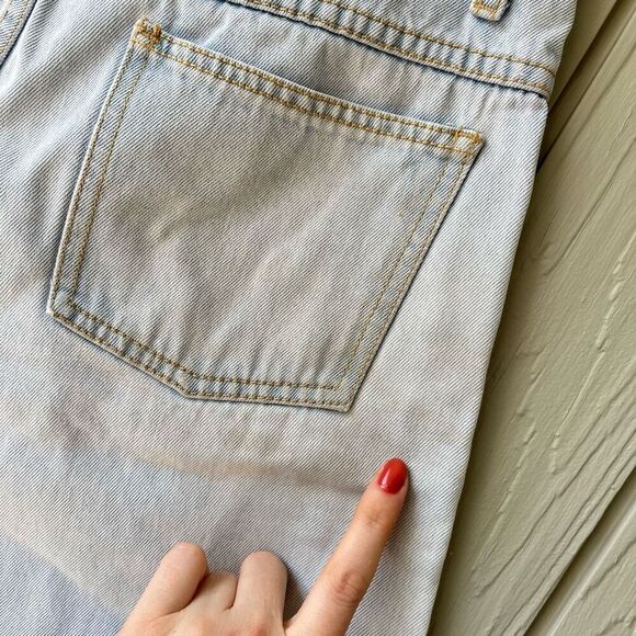 Vintage 1993 Jerry Leigh Looney Tunes Jean Shorts High Rise M - Picture 12 of 12